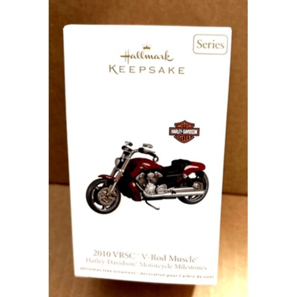 2010 VRSC V-ROD Muscle Harley-Davidson motorcycle Milestone Hallmark ornament